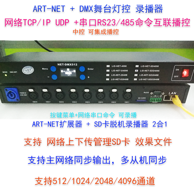 ArtNet4096ͨSDѻ¼1U䣩