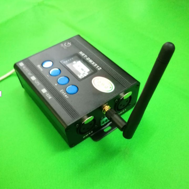 Network port +WiFi network UDP light control ArtNet