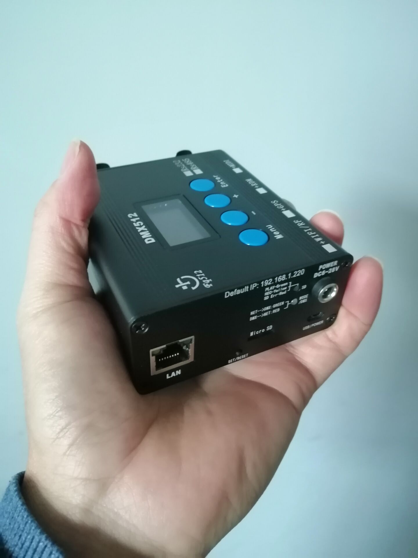 Built-in USB card ART-NET Network Light Controller Ethernet
